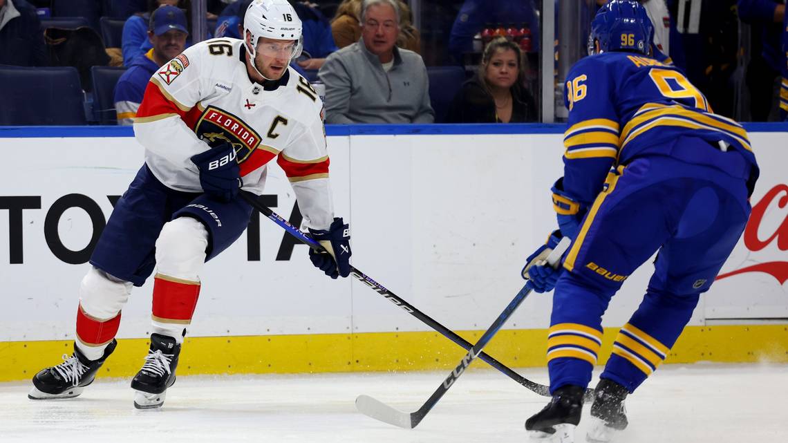 A happy homecoming for Barkov as Panthers outlast Stars in his native Finland