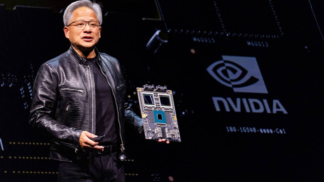 Nvidia stock slides as outlook clouds massive Q3 earnings surge