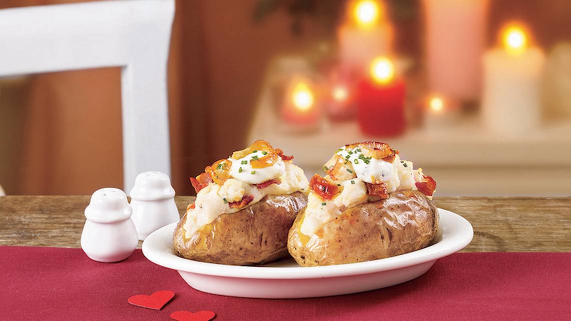 Rich and Creamy Caramelized Onion Loaded Baked Potatoes Recipe Is The Perfect Holiday (Or Any Time!) Side