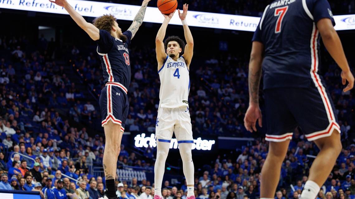 No. 9 Kentucky uses speed, 3-pointers to throttle Jackson State